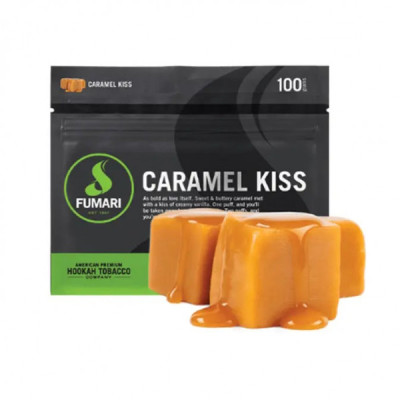 Табак для кальяна Fumari Сaramel kiss (Карамель Ваниль) 100 г