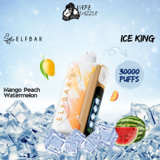 Электронная сигарета Elf Bar Ice king Mango Peach Watermelon (Манго Персик Арбуз) 5% 30000 затяжек