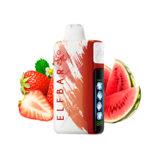 Электронная сигарета Elf Bar Ice king Strawberry Watermelon (Клубника Арбуз) 5% 30000 затяжек