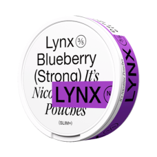 Снюс Lynx Blueberry 8 мг/г (бестабачный, тонкий)