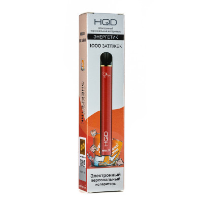 Электронная сигарета HQD Melo Red energy (Энергетик) 2% 1000 затяжек