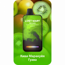 Электронная сигарета Lost Mary BM16000 Kiwi Passionfruit Guava (Киви Маракуйя Гуава) 2% 16000 затяжек