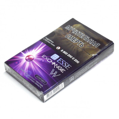 Сигареты Esse Exchange W РФ