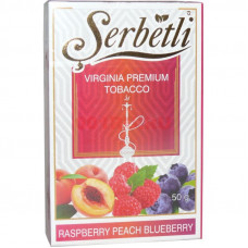 Табак для кальяна Serbetli 50 гр Raspberry peach blueberry