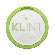 Снюс KLINT Fresh Lime Slim (24 Portions) 8 мг/г (бестабачный, тонкий)
