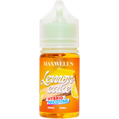 Жидкость Maxwells HYBRID 30 мл LEMON CAKE 20 мг/мл Лимонный чизкейк