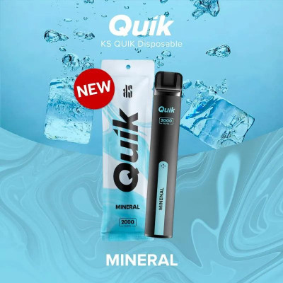 Электронная сигарета Quik Mineral (3%, 2000 тяг)
