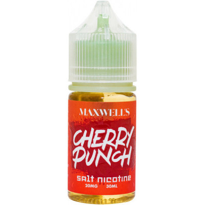 Жидкость Maxwells SALT 30 мл CHERRY PUNCH 20 мг/мл Вишневый пунш