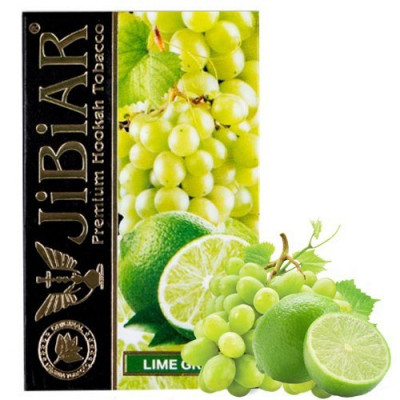 Табак для кальяна Jibiar Lime Grape (Лайм Виноград) 50 гр
