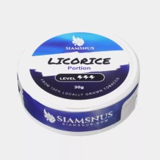 Снюс Siamsnus Licorice Portion 16 мг/г (табачный, толстый) Снюс Siamsnus Licorice Portion 16 мг/г (табачный, толстый)