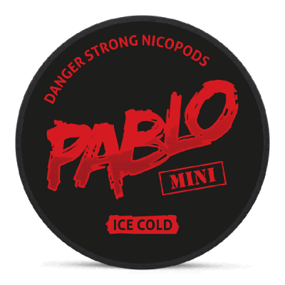 Снюс Pablo Ice Cold Mini 15 мг/г (бестабачный, тонкий)