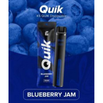 Электронная сигарета Quik Blueberry jam (3%, 2000 тяг)