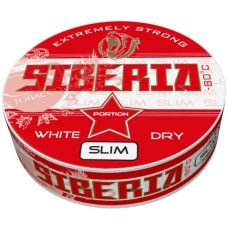 Снюс Siberia -80 Degrees White Dry - slim 43 мг/г (табачный, тонкий) Снюс Siberia -80 Degrees White Dry - slim 43 мг/г (табачный, тонкий)