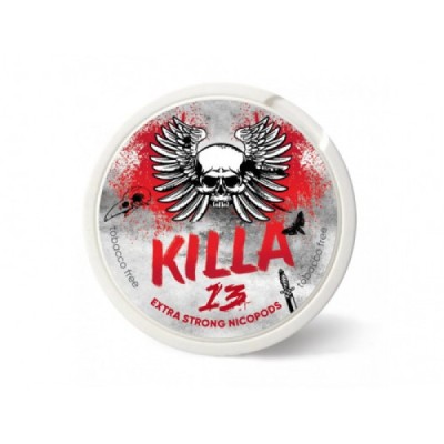 Снюс Killa 13 (Energy Drink) 16 мг/г (бестабачный, тонкий)