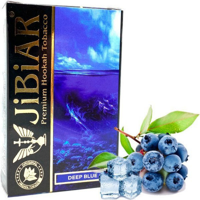 Табак для кальяна Jibiar Deep Blue (Темно Cиний) 50 гр