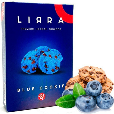 Табак для кальяна Lirra Blue Cookie (Блу Печенье) 50 гр