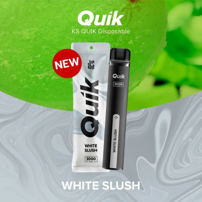 Электронная сигарета Quik White slush (3%, 2000 тяг)
