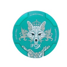 Снюс White Fox Double Mint 16 мг/г (бестабачный, тонкий) Снюс White Fox Double Mint 16 мг/г (бестабачный, тонкий)