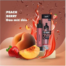 Электронная сигарета Again Peach & berry (5% 2500 ЗАТЯЖЕК)
