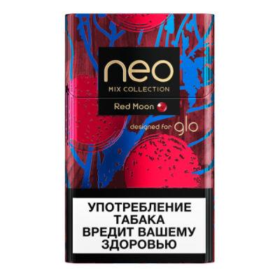 Стики Glo NEO Red Moon ТОЛСТЫЕ