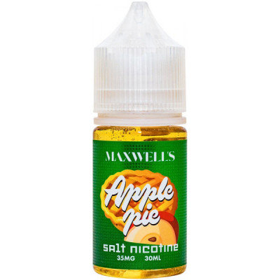 Жидкость Maxwells SALT 30 мл APPLE PIE 35 мг/мл Яблочная шарлотка