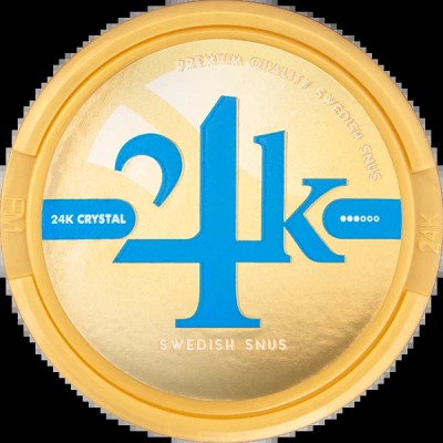 Снюс 24K Crystal Ultra Strong White Dry 45 мг/г (табачный, толстый)