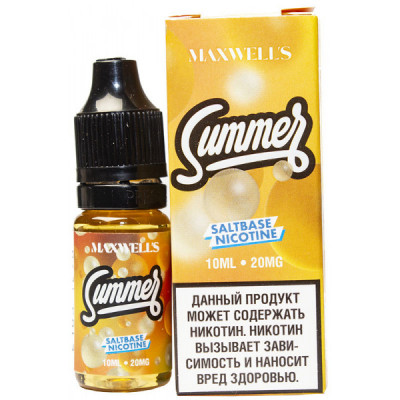 Жидкость Maxwells SALT 10 мл Summer 20 мг/мл Мятный ананасовый джем