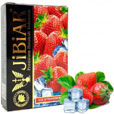 Табак для кальяна Jibiar Ice Strawberry (Клубника Лед) 50 гр