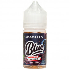 Жидкость Maxwells FREEBASE 30 мл BLUE 12 мг/мл Холодный лимонад с черникой, ежевикой и голубикой