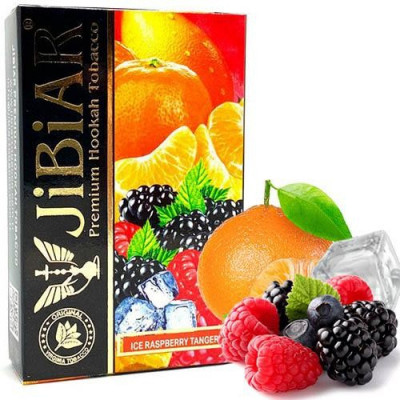 Табак для кальяна Jibiar Ice Raspberry Tangerine (Малина Мандарин Лед) 50 гр