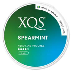 Снюс XQS Spearmint 8 мг/г (бестабачный, тонкий)