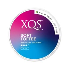 Снюс XQS Soft Toffee 8 мг/г (бестабачный, тонкий)