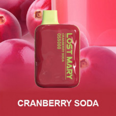 Электронная сигарета Lost Mary OS4000 Cranberry Soda (Клюквенная Сода) 2% 4000 затяжек