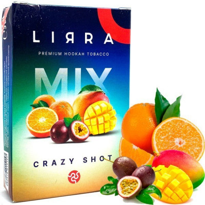Табак для кальяна Lirra Crazy Shot (Крейзи Шот) 50 гр