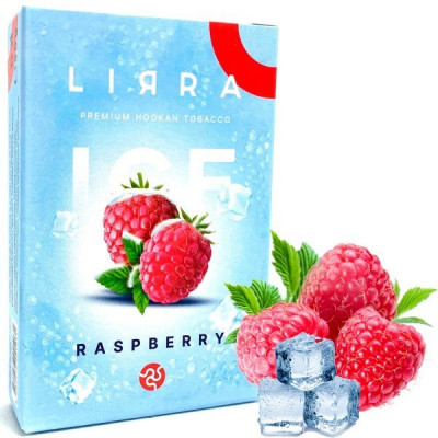Табак для кальяна Lirra Ice Raspberry (Малина Лед) 50 гр