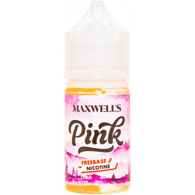 Жидкость Maxwells FREEBASE 30 мл PINK 12 мг/мл Охлажденный малиновый лимонад