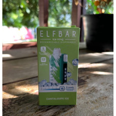 Электронная сигарета Elf Bar Ice king Cantaloupe Ice (Канталупа лед) 5% 30000 затяжек