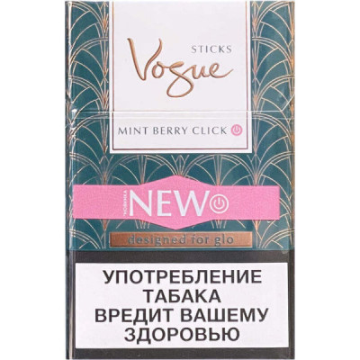 Стики Vogue mint berry click РФ Тонкие