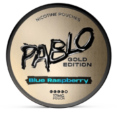 Снюс Pablo Gold Edition Blue Raspberry 17 мг/г (бестабачный, тонкий)