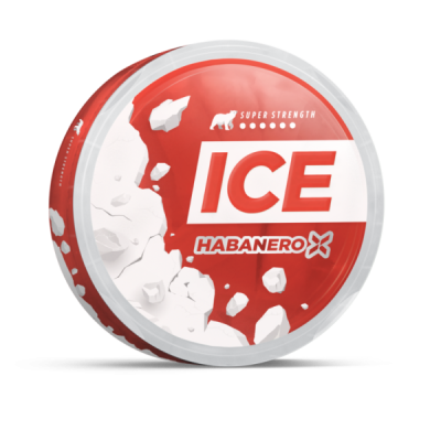 Снюс ICE Habanero X 38 мг/г (бестабачный, тонкий)