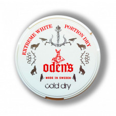 Снюс Oden's Cold Extreme White Dry 13 мг/г (табачный, толстый)