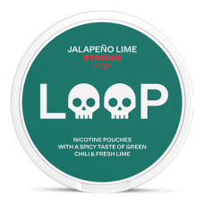 Снюс Loop Jalapeño Lime Strong 15 мг/г (бестабачный, тонкий) Снюс Loop Jalapeño Lime Strong 15 мг/г (бестабачный, тонкий)
