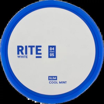 Снюс Rite Cool Mint Slim White 28 мг/г (табачный, тонкий)