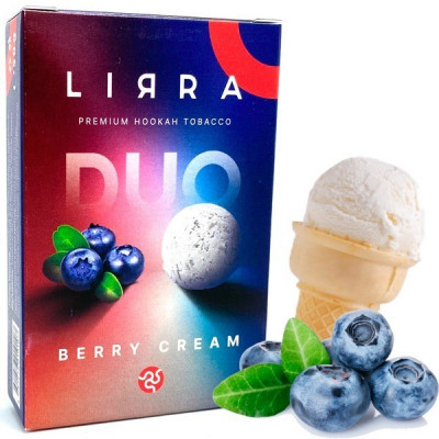 Табак для кальяна Lirra Berry Cream (Ягода Крем) 50 гр
