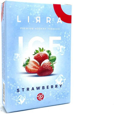 Табак для кальяна Lirra Ice Strawberry (Клубника Лед) 50 гр