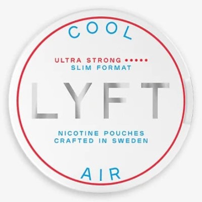 Снюс Lyft Cool Air Ultra 20 мг/г (бестабачный, тонкий)