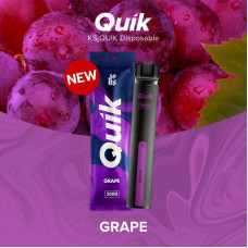 Электронная сигарета Quik Grape (3%, 2000 тяг)