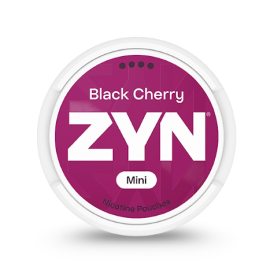 Снюс ZYN Mini Black Cherry 6 мг/г (бестабачный, тонкий)