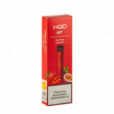 Электронная сигарета HQD HIT Strawberry Passion Fruit (Клубника Маракуйя) 2% 1600 затяжек