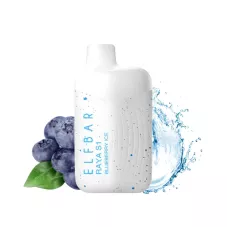 Электронная сигарета Elf Bar RAYA S1 Blueberry ice (Голубика Лед) 3% 15000 затяжек